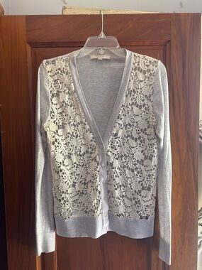 Loft lace cardigan!